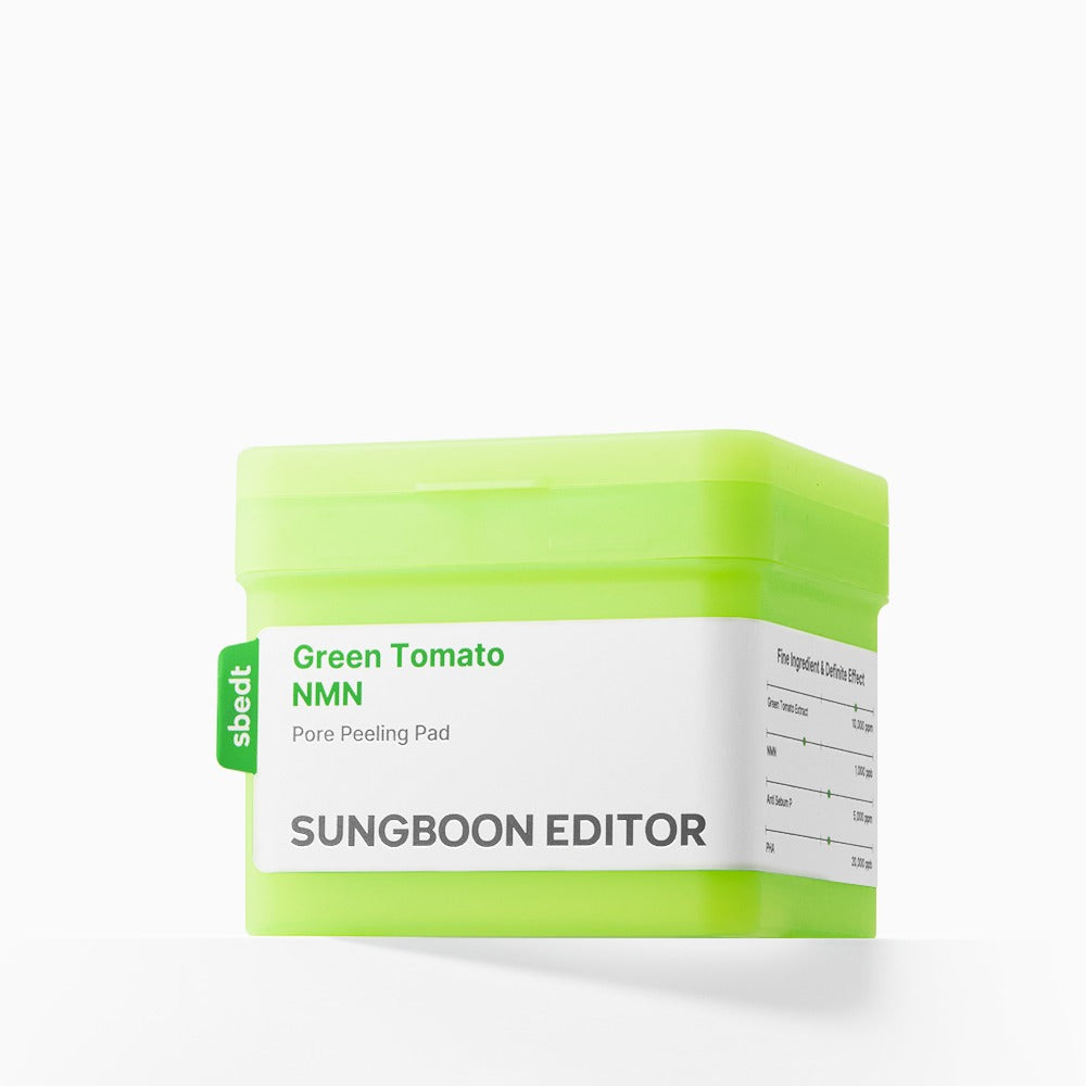 SUNGBOON EDITOR Green Tomato NMN Pore Peeling Jumbo Pad