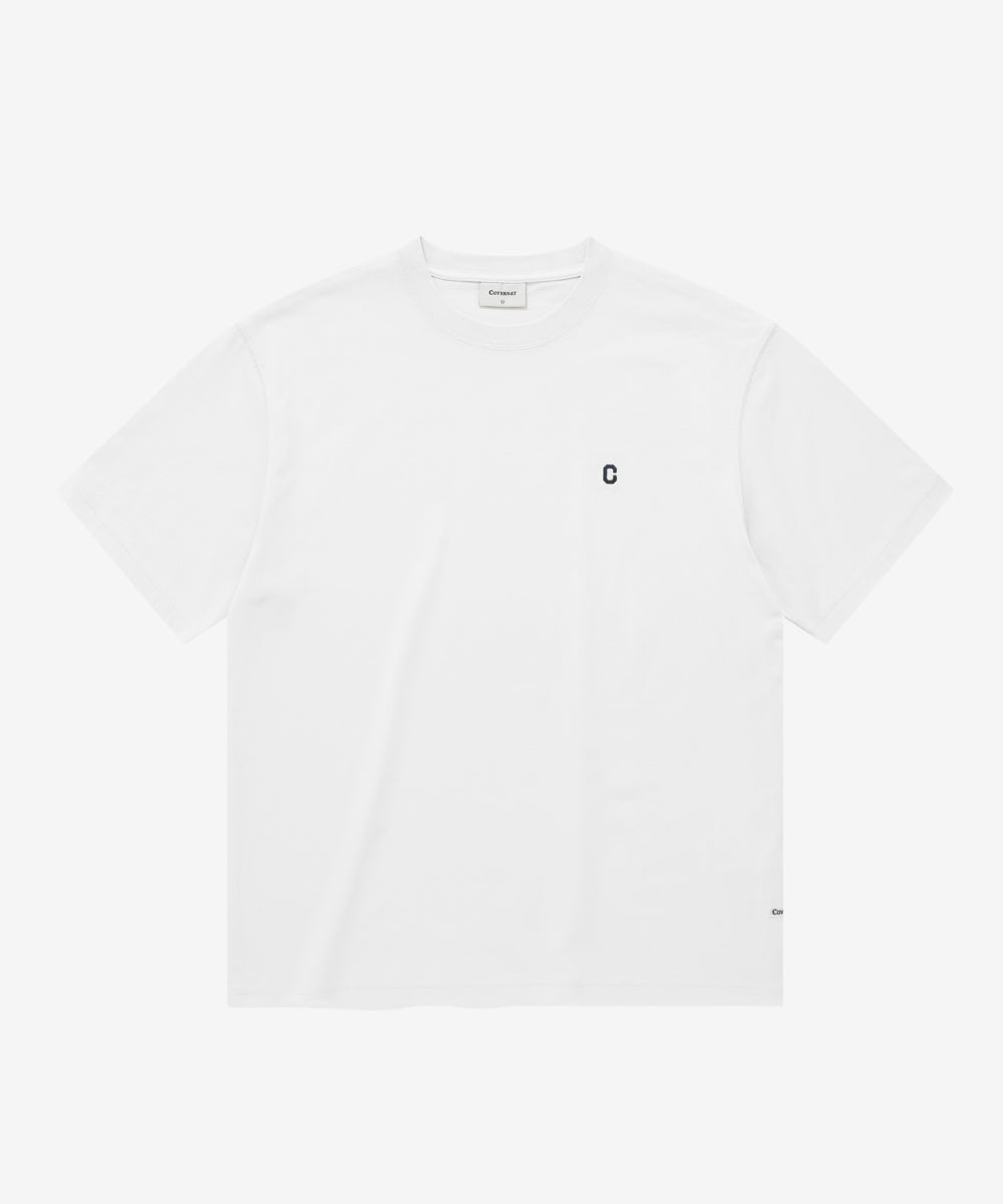 Covernat Small C Logo T-shirt White