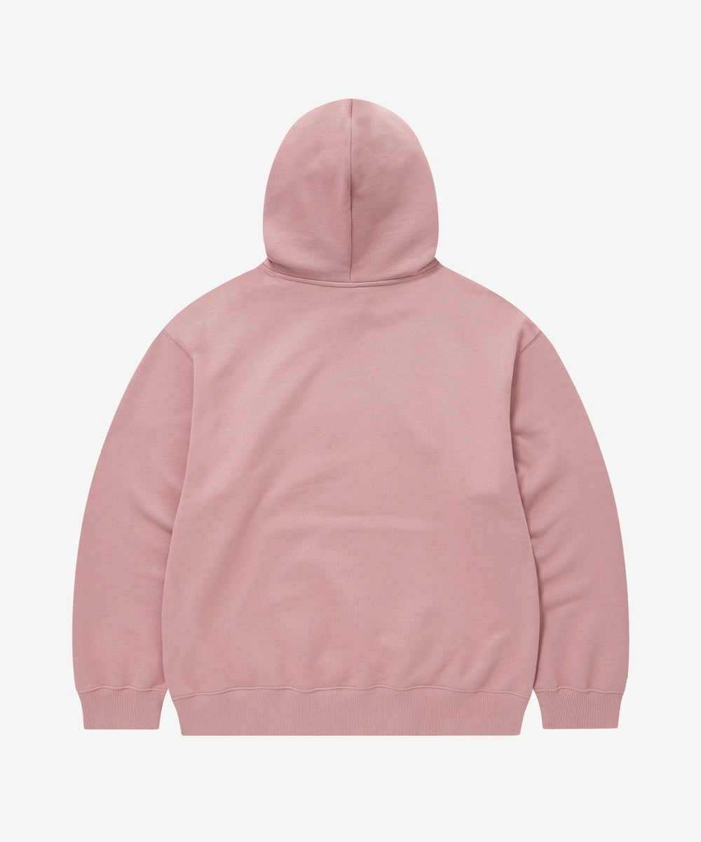 Covernat [Worn by Devin] Center Logo Hoodie Dusty Pink