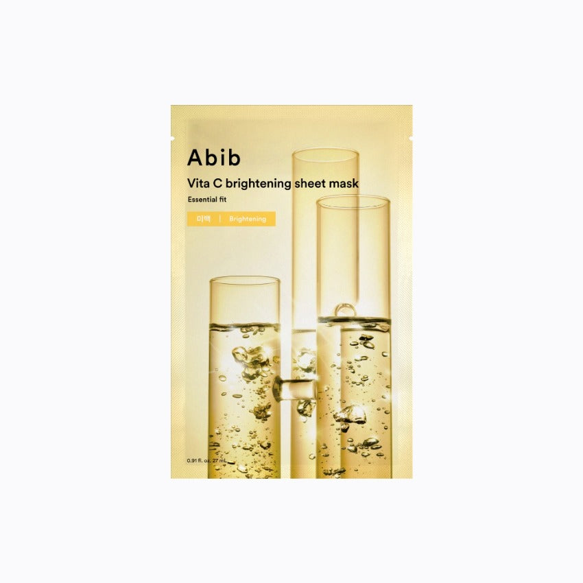 Abib Vitamin C Whitening Sheet Mask Essential Fit
