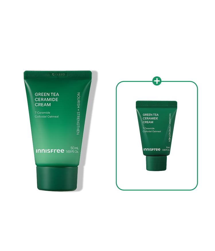 Innisfree [50mL tube] Green Tea Ceramide Cream