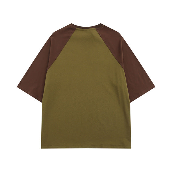 Gababa [High Demand] Unisex Rag Colorful Short Sleeve T-shirt G76995