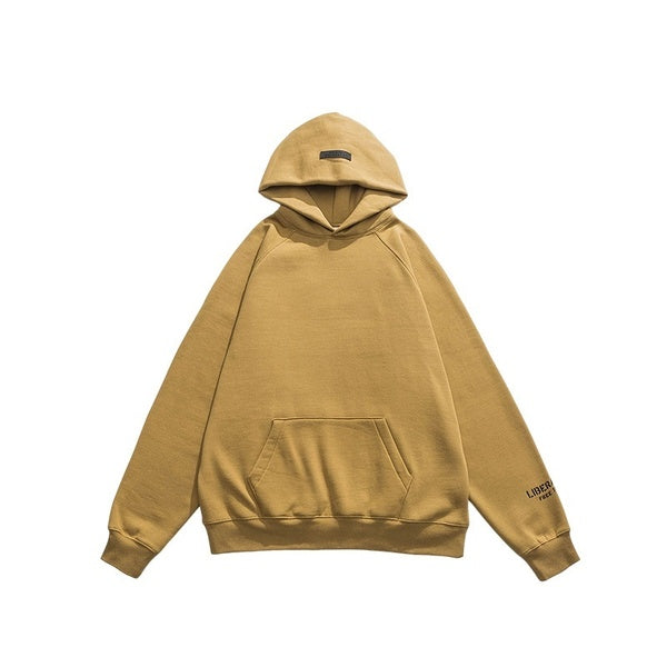 Gababa Unisex Oversized Hoodie with Back Lettering G77628 (Plus Size M~XL)