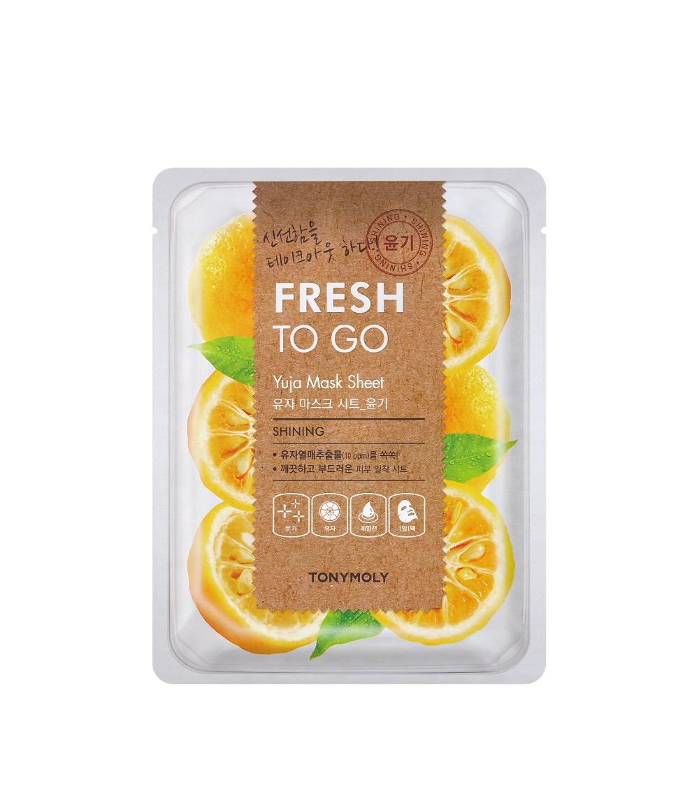 TONY MOLY 10+10 Fresh To Go Mask Sheet Yuzu