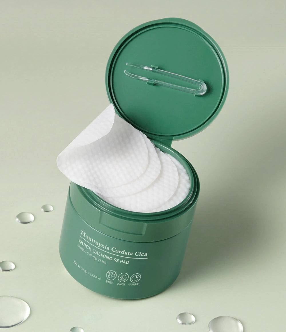 TONY MOLY Heartoutleaf Cica Quick Calming Pad