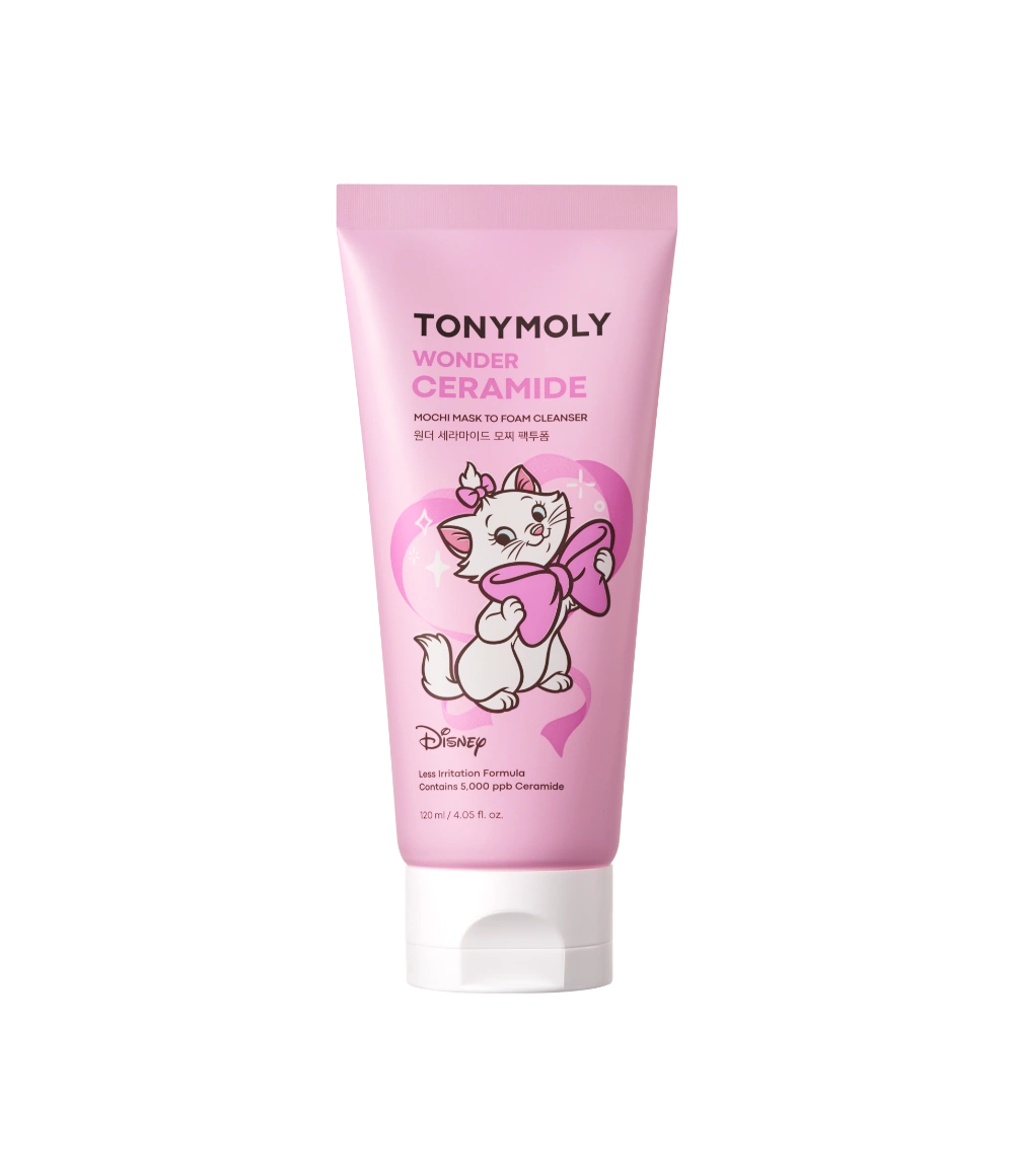 TONY MOLY Disney Marie Collaboration Wonder Ceramide Mochi Pack-to-Foam