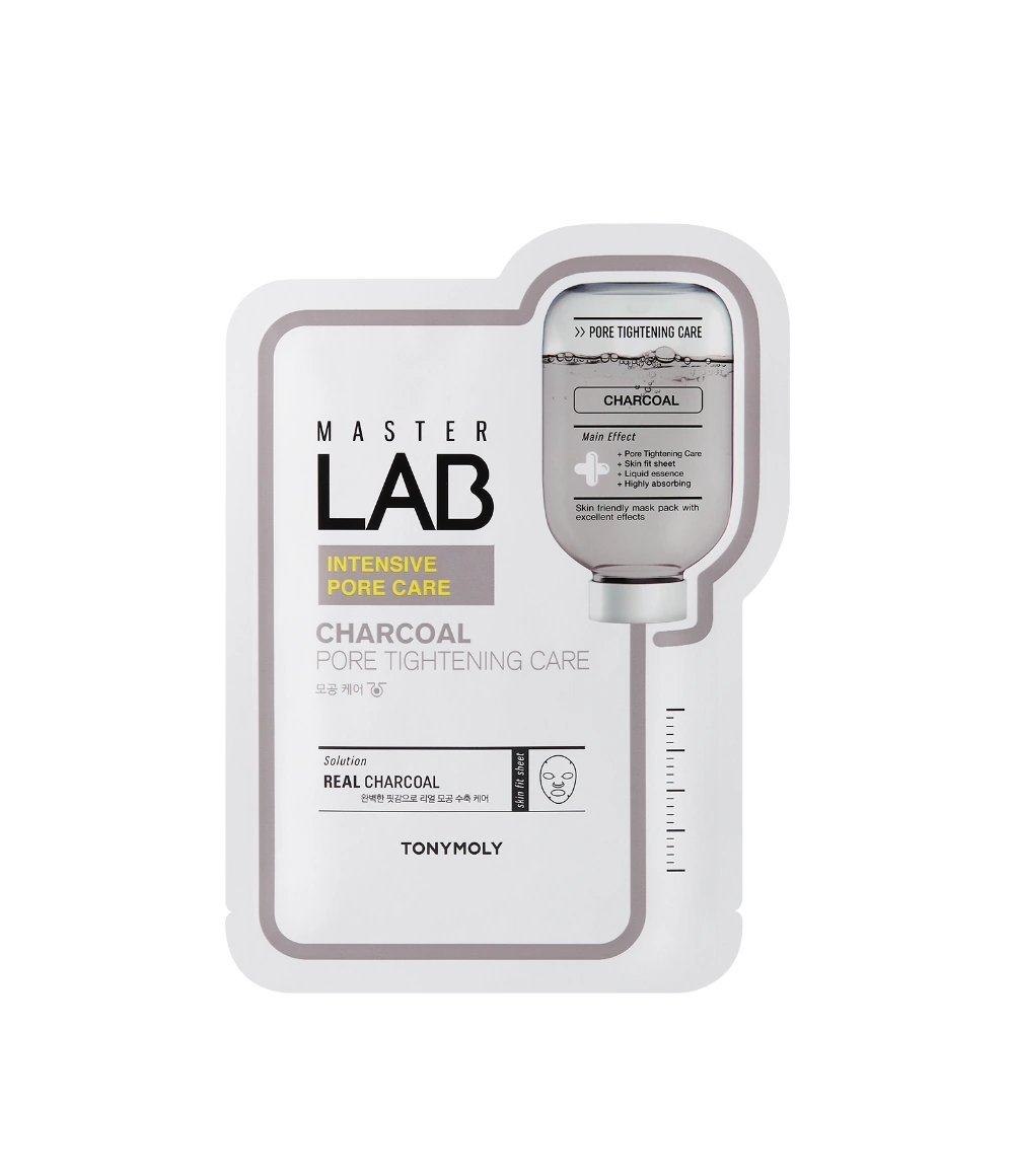 TONY MOLY (10+10) Master Lab Charcoal Mask Sheet