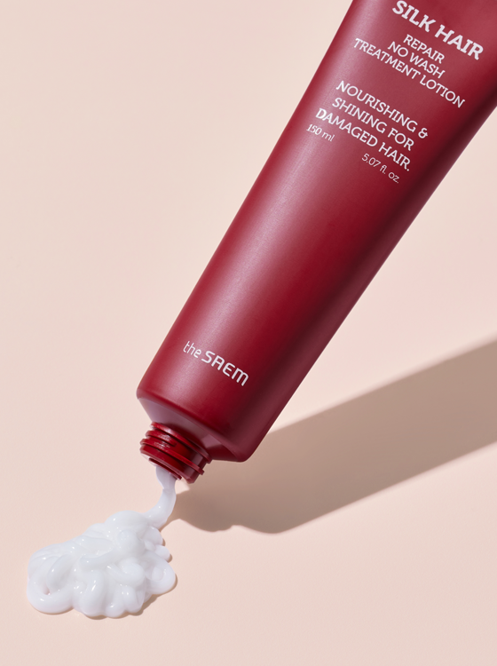 The Saem Silk Hair Repair No Wash Treatment Lotion