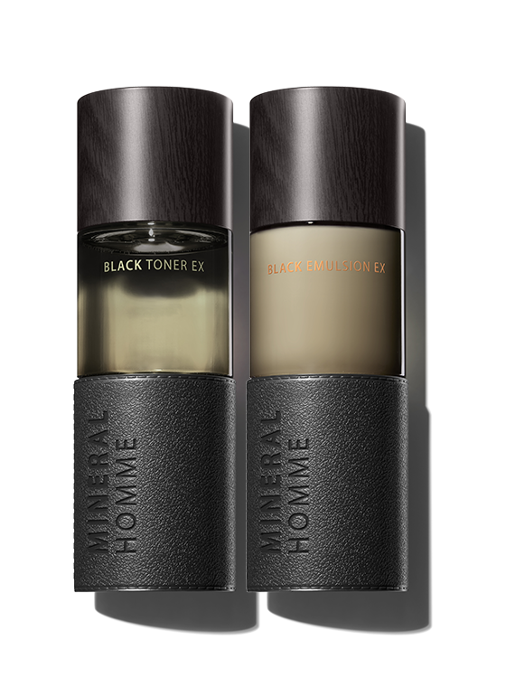 The Saem Mineral Homme Black Toner/Emulsion EX