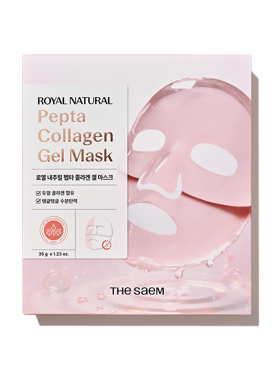 The Saem Royal Natural Pepta Collagen Gel Mask 10ea