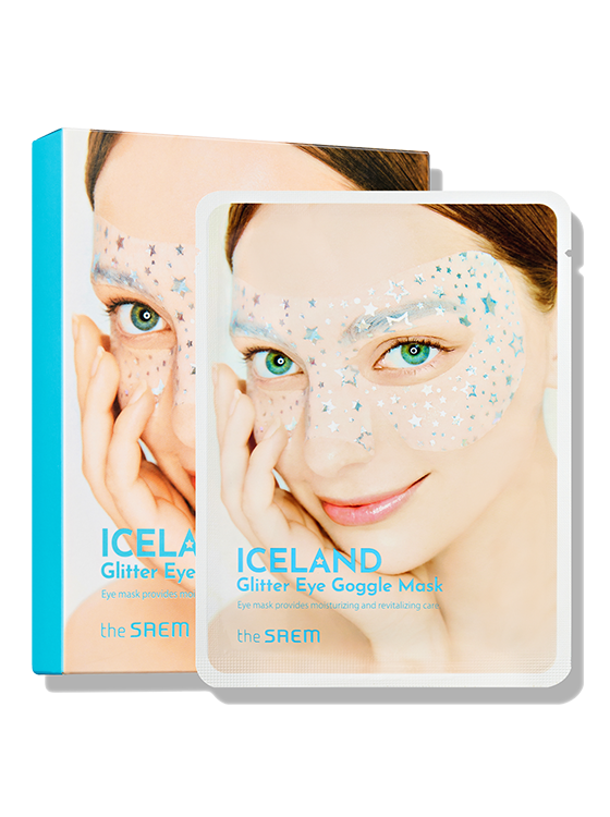 The Saem Iceland Glitter Eye Goggle Mask