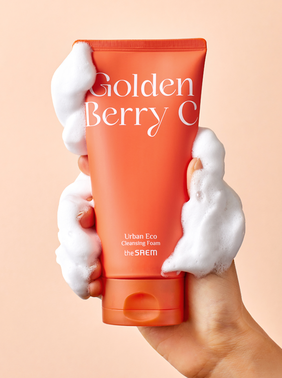 The Saem Urban Eco Golden Berry C Cleansing Foam