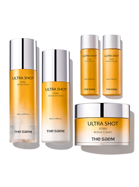 The Saem Ultra Shot PDRN Skin care 3 set