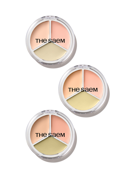 The Saem Cover Perfection Triple Pot Concealer Glow