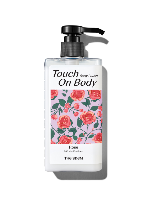 The Saem Touch On Body Rose Body Lotion