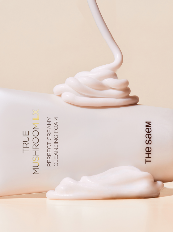The Saem True Mushroom LX Perfect Creamy Cleansing Foam