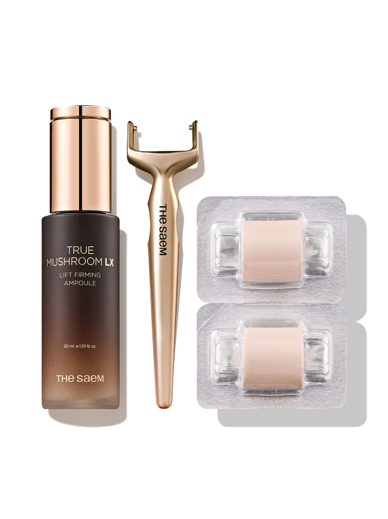 The Saem True Mushroom LXLift Firming Ampoule & Microshot Set