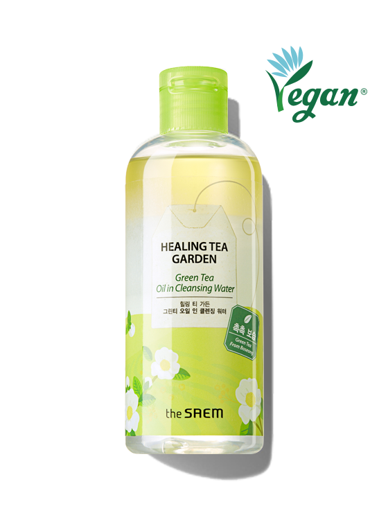 The Saem Healing Tea Garden Green Tea Oil in Cleansing Water