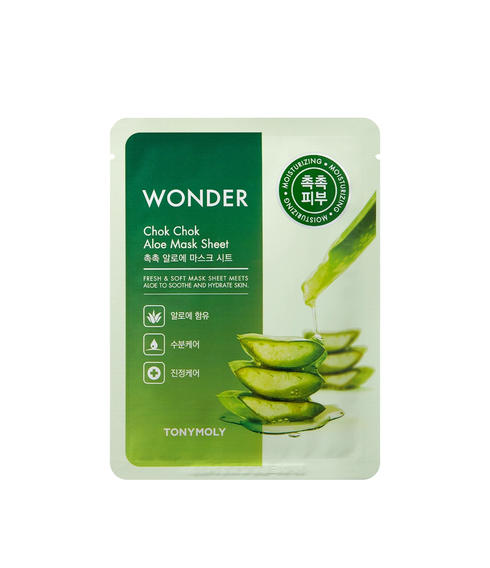 TONY MOLY (10+10) Wonder Aloe Moisturizing Mask Sheet